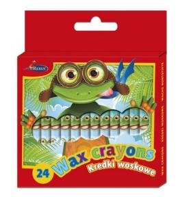 Kredki woskowe 24 kolory