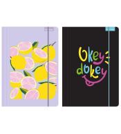 Teczka z gumką A4 Priplak mix