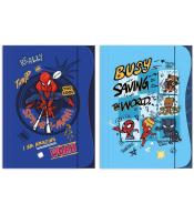 Teczka z gumką A4 Spider man mix