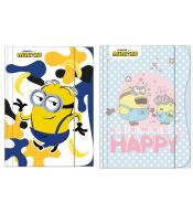 Teczka z gumką A4 Minionki Kids