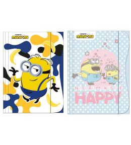 Teczka z gumką A4 Minionki Kids