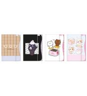 Teczka z gumką A4 no name - dziewczynka mix