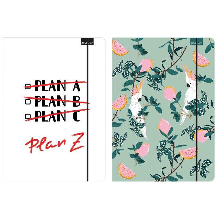 Teczka z gumką A4 UV mix