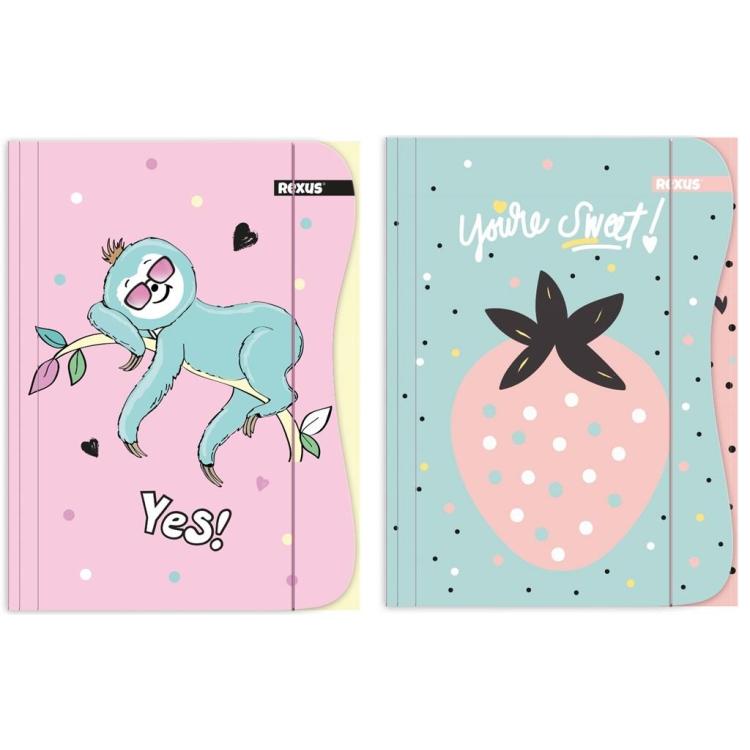 Teczka z gumką A4 dziewczyna