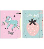 Teczka z gumką A4 dziewczyna