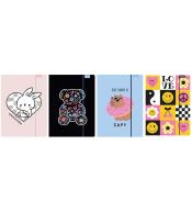 Teczka z gumką A4 No Name - Dziewczynka mix