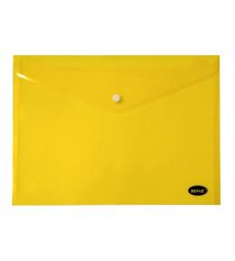 Teczka kopertowa na zatrzask 235x335mm żółta
