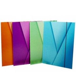 Teczka z gumką A4 Office mix wzorów