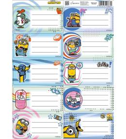 Naklejki na zeszyty Minionki