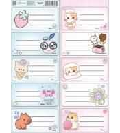 Naklejki na zeszyty pasek No name - dziewczynka