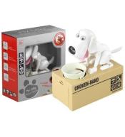 Skarbonka Pies zjadający monety biały