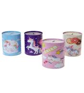 Skarbonka metalowa Jednorożec MIX