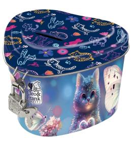 Skarbonka z kłódką serce Cleo i Frank 43 DERFORM