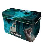 Skarbonka z kłódką kuferek Dinozaury DERFORM