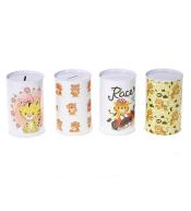 Skarbonka metalowa puszka Tygryski mix