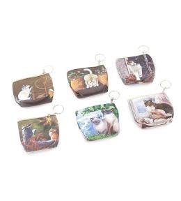 Portmonetka z kotkiem zapinana MIX