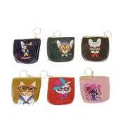 Portmonetka z kotkiem zapinana MIX