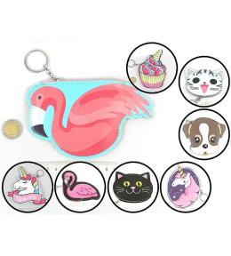 Portmonetka z brelokiem 20cm MIX