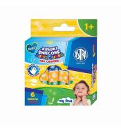 Kredki świecowe okrągłe Super Jumbo 6kol ASTRA