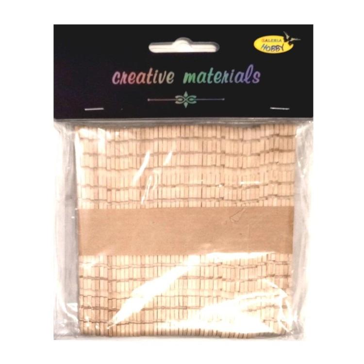 Patyczki frezowane naturalne 114mm 50szt