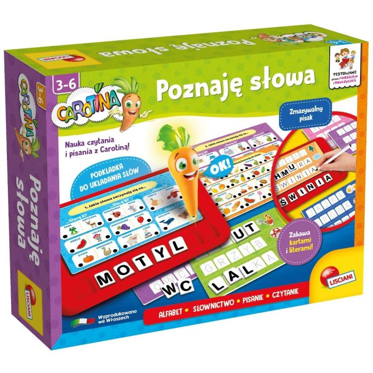 Carotina poznaję słowa
