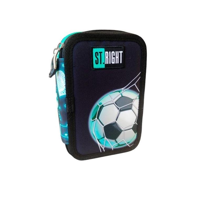 Piórnik potrójny z wyposażeniem PC5 Neon Football