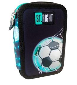 Piórnik potrójny z wyposażeniem PC5 Neon Football