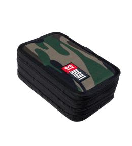 Piórnik potrójny z wyposażeniem Moro