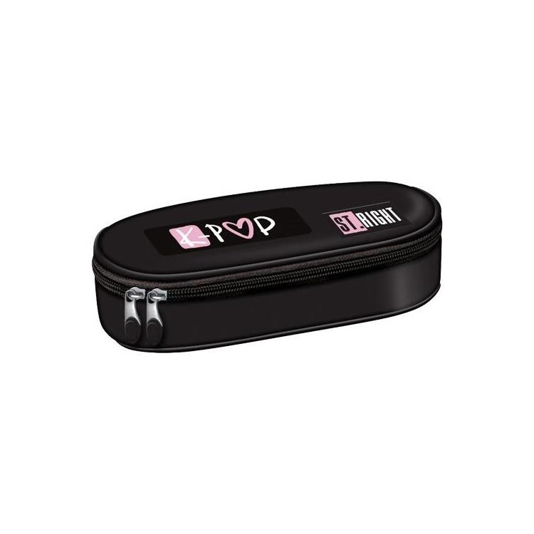 Piórnik saszetka z wewnętrzną klapką Pink K-Pop