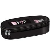 Piórnik saszetka z wewnętrzną klapką Pink K-Pop