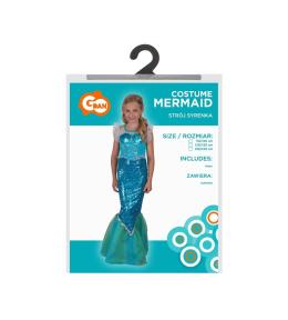 Strój syrenka rozm. 120/130cm