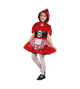 Strój Czerwony Kapturek rozm. 130/140cm
