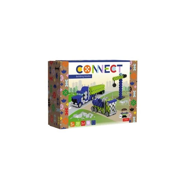 Klocki Connect - Ciężarówka / Teren budowy L TREFL