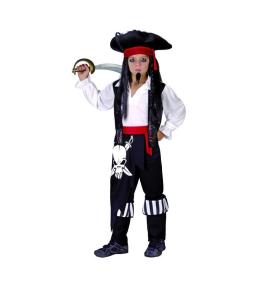 Strój Pirat Kapitan rozm. 120/130cm
