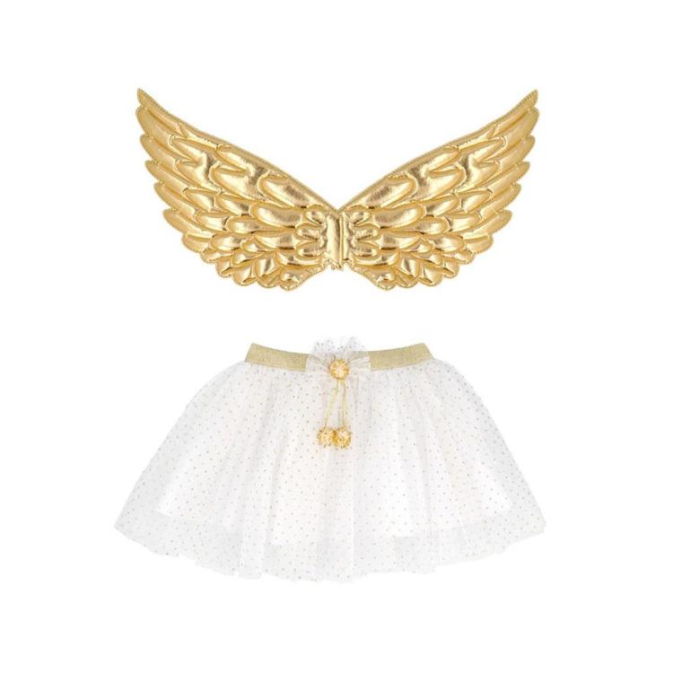 Strój złoty aniołek roz. uniwersalny