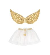 Strój złoty aniołek roz. uniwersalny