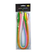 Druty chenille kolorowe 9mmx50cm 10szt