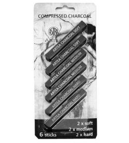 Zestaw węgli prasowanych 6 sztuk ASTRA