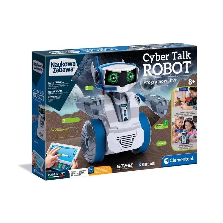 Naukowa zabawa. Mówiący Cyber Robot
