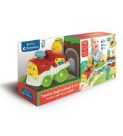 Interaktywny pociąg ze zwierzątkami