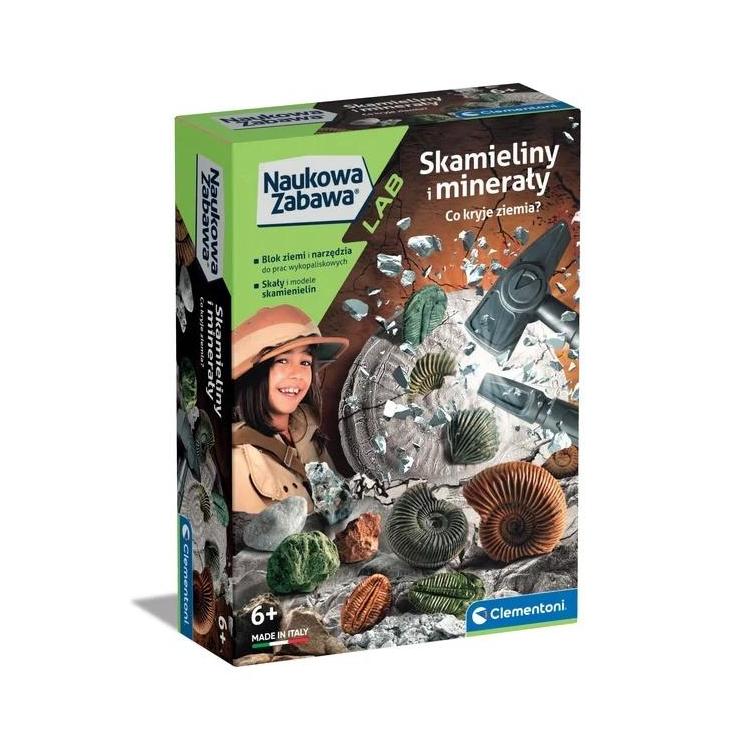 Naukowa zabawa. Skamieliny i minerały