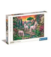 Puzzle 2000 HQ Classical Garden Unicorns