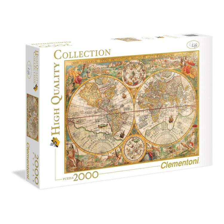 Puzzle 2000 HQ Ancient Map