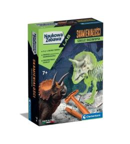 Naukowa zabawa. Triceratops fluorescencyjny