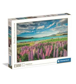 Puzzle 1500 HQ Lupins At Lake Tekapo