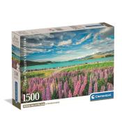 Puzzle 1500 Lupins At Lake Tekapo
