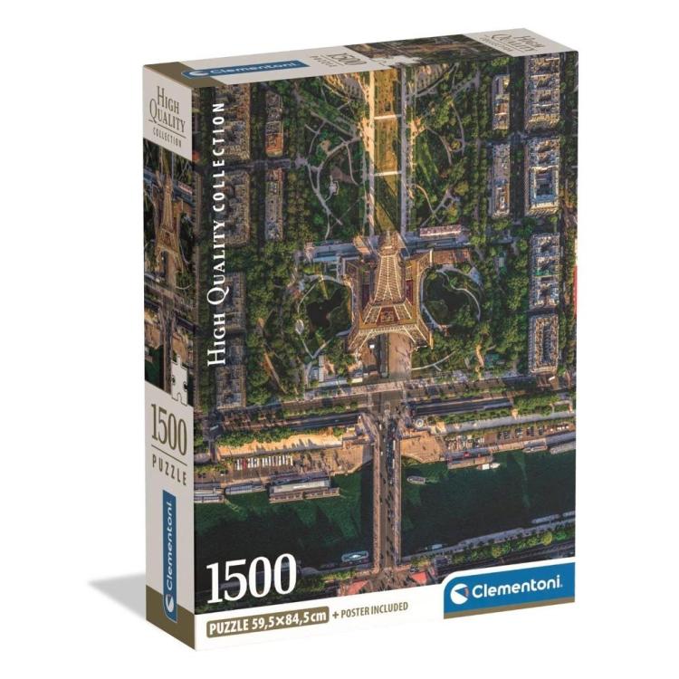 Puzzle 1500 Flying Over Paris
