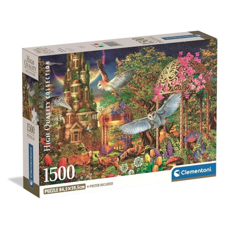 Puzzle 1500 Woodland Fantasy Garden