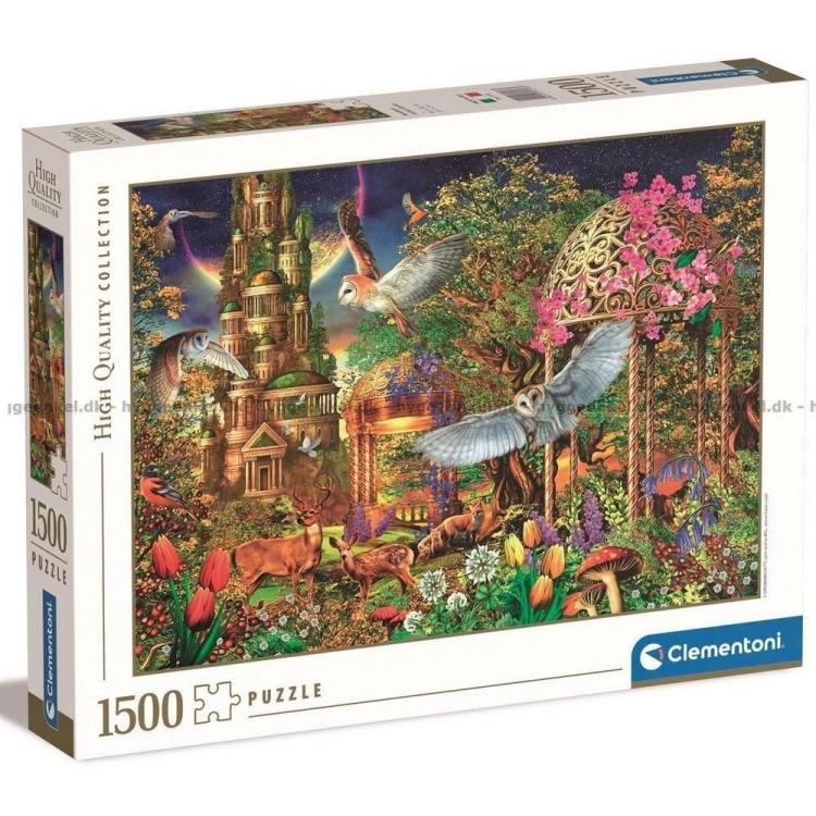 Puzzle 1500 HQ Woodland Fantasy Garden
