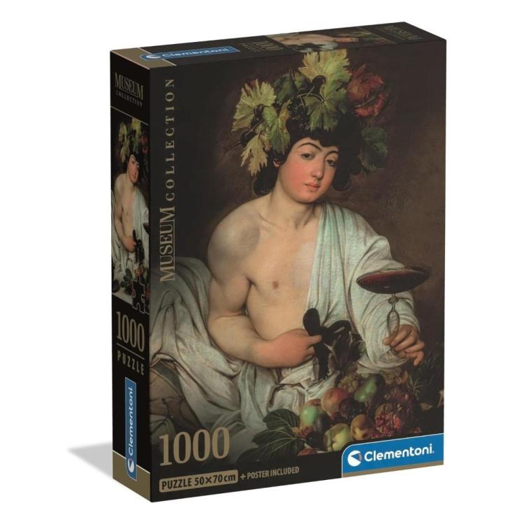 Puzzle 1000 Museum Caravaggio, Bacchus